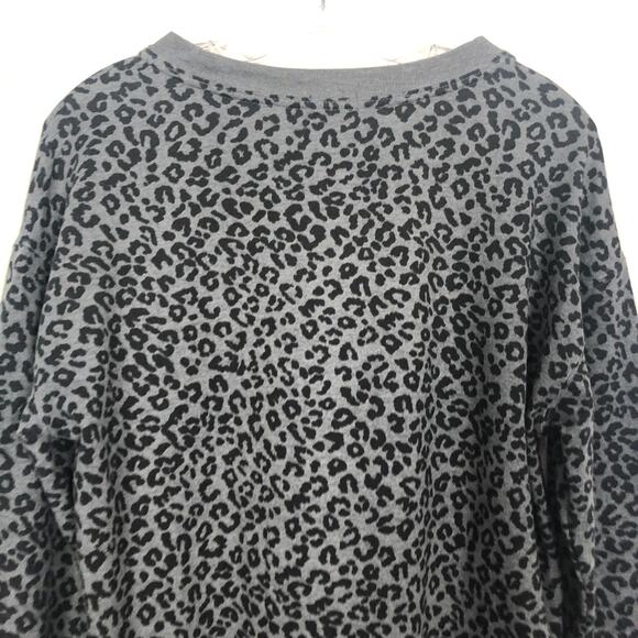 Splendid Animal Print Womens Sweater Medium Casual Loungewear Relaxed Minimalist - Picture 5 of 7